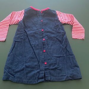 Corduroy adorable girls dress cotton made in India